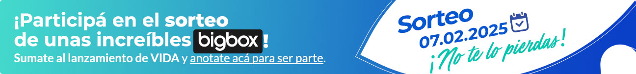 !Participá en el sorteo de unas increíbles Bigbox!